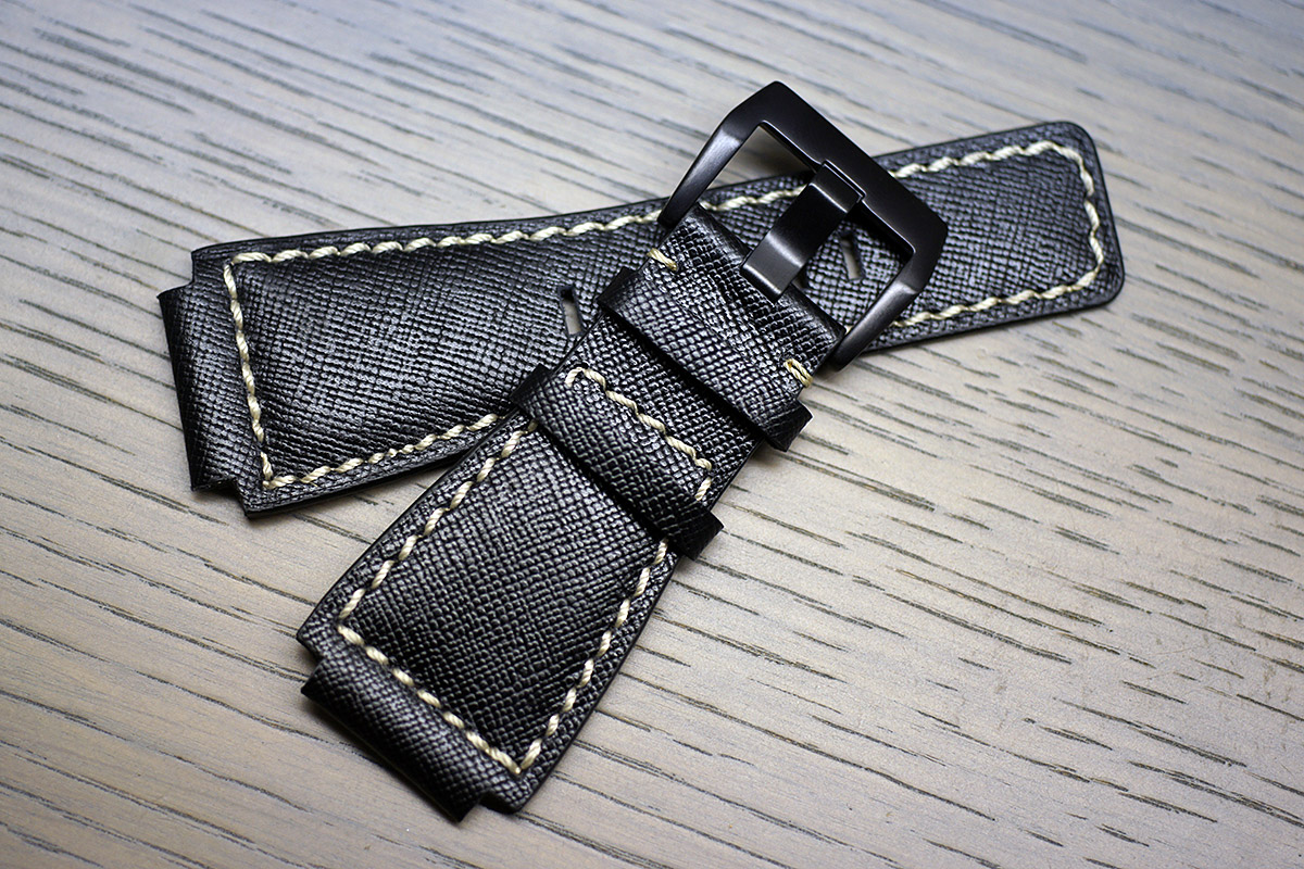DASSARI Premium Saffiano Leather Strap